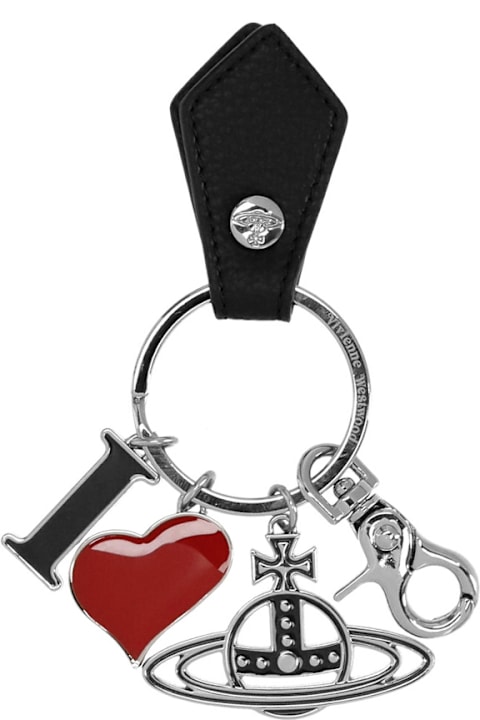 Vivienne Westwood I Love Orb Keyring | italist