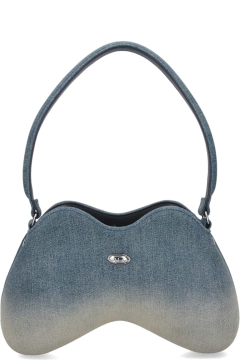 Diesel for Women Diesel 'double-d' Denim Shoulder Bag