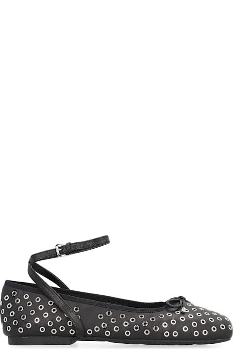 MICHAEL Michael Kors for Men MICHAEL Michael Kors Collette Flex Leather Ballet Flats