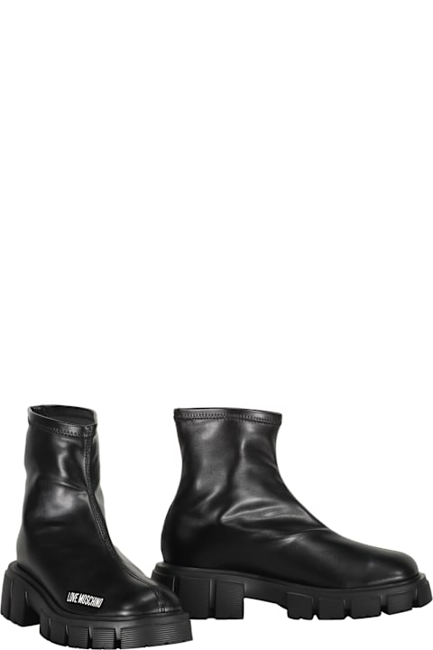 Love Moschino for Women Love Moschino Sock Ankle Boots