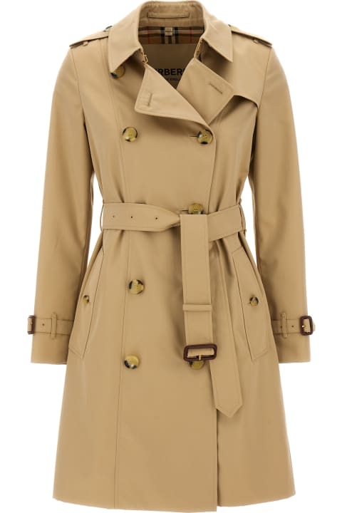 Burberry Coats & Jackets for Women Burberry Medium 'heritage Chelsea' Trench Coat