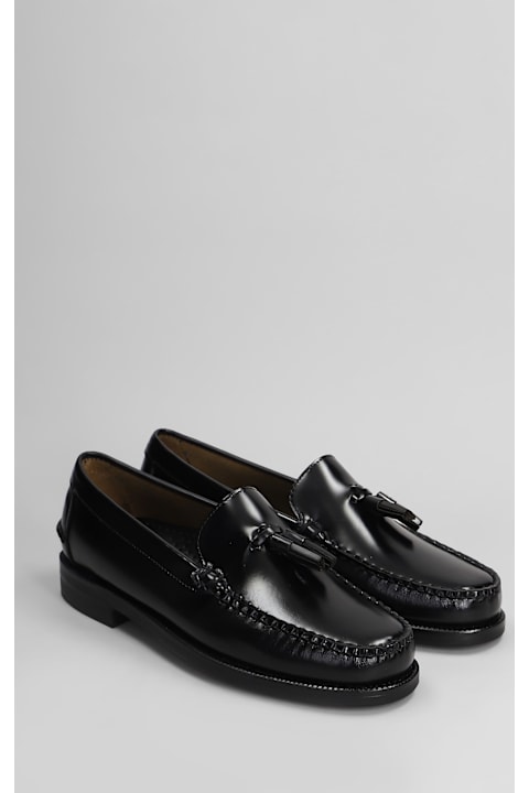 Sebago Shoes for Men Sebago Classic Will Loafers In Black Leather