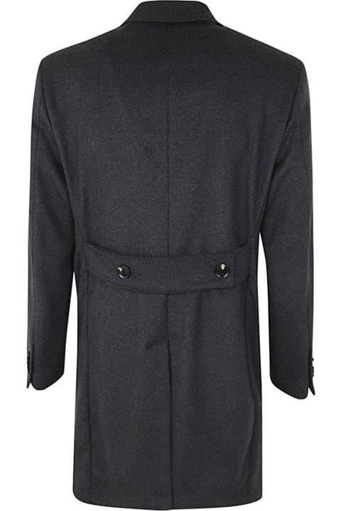 Sartoria Latorre Coats & Jackets for Men Sartoria Latorre Enzo Double Breasted Coat