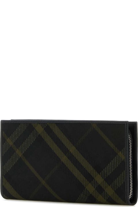 Wallets for Men Burberry Printed E-canvas Wallet