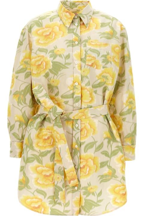 Kenzo for Kids Kenzo 
 Peonies Kimono Sleeve
 Dress