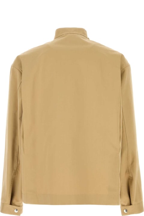 Homeware Jil Sander Beige Cotton Blend Jacket