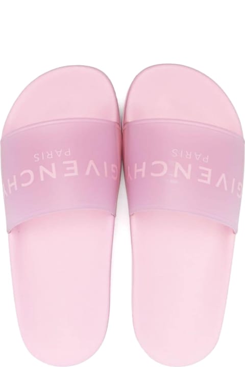 Shoes for Girls Givenchy Rubber Logo Slipper
