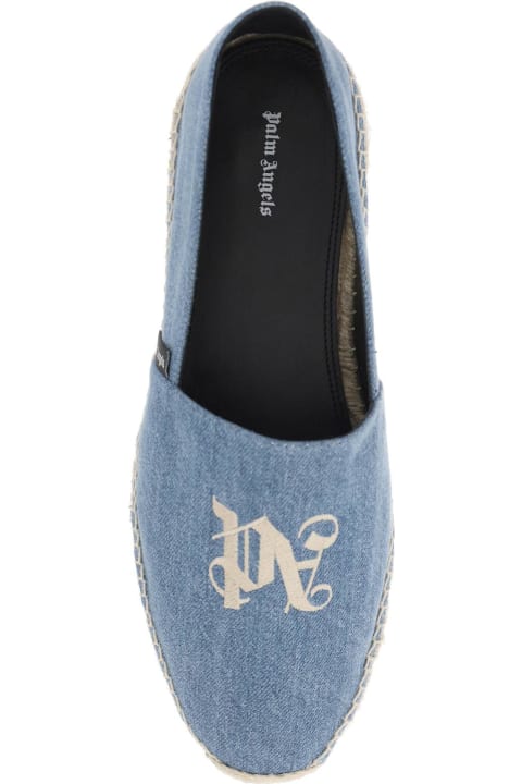 Palm Angels Men Palm Angels Espadrilles With Embroidered Logo