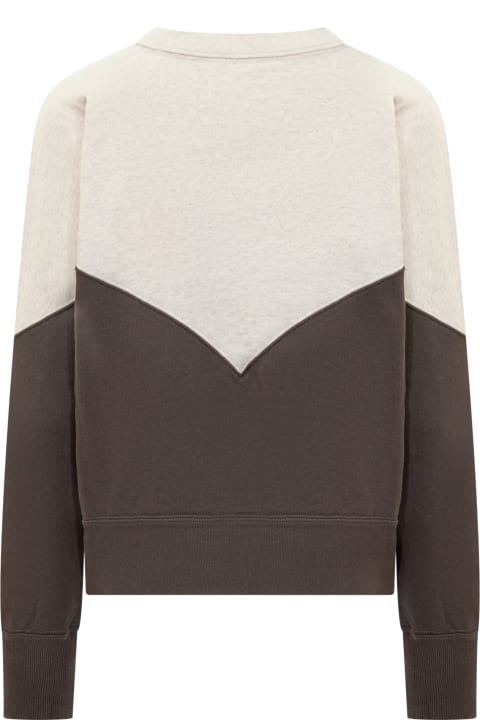 Homeware Marant Étoile Houston Sweatshirt With Flocked Logo