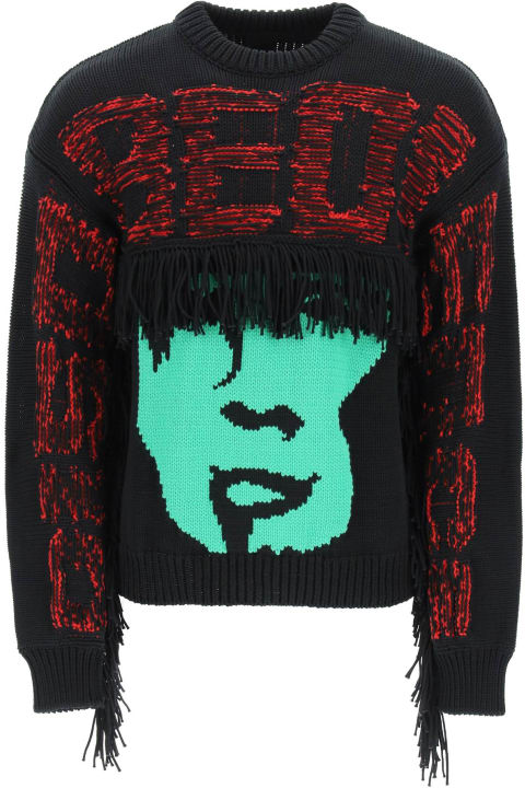 Disobedience Fringed Sweater
