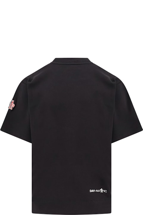 ウィメンズ ウェア Moncler Grenoble Cotton T-shirt With Frontal Logo