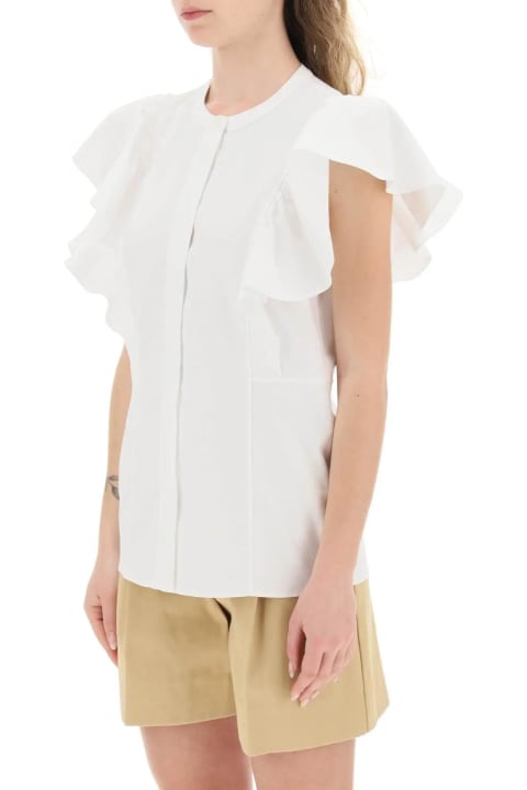 Chloé Women Chloé Cap Sleeves Shirt