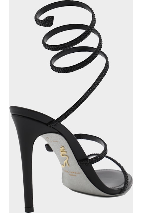 Homeware René Caovilla Black Sandals
