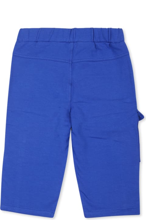 Sale for Kids MSGM Royal Blue Cargo Pants For Baby Boy