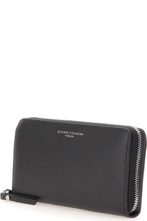 Wallets for Women Gianni Chiarini "grain" Grained Leather Wallet