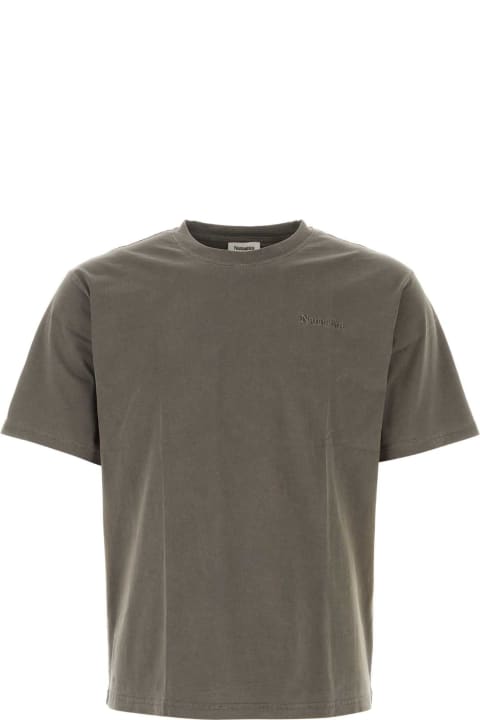 Nanushka Clothing for Men Nanushka Dark Grey Cotton Reece T-shirt