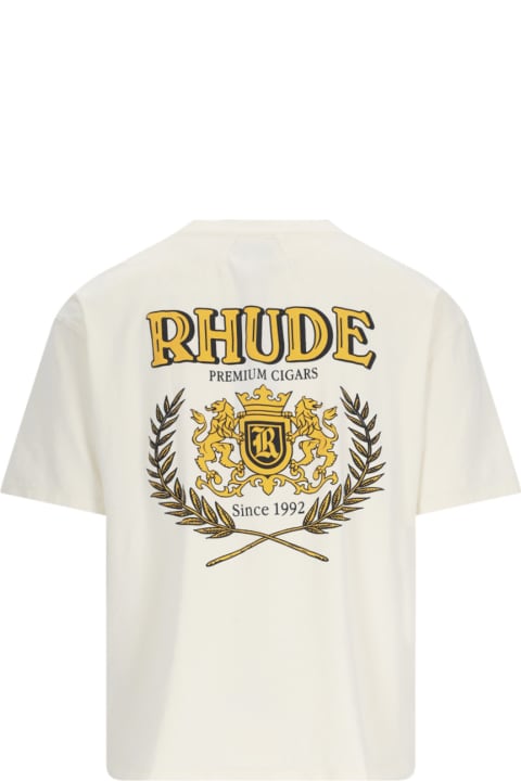 Rhude Topwear for Women Rhude 'cresta Cigar' T-shirt