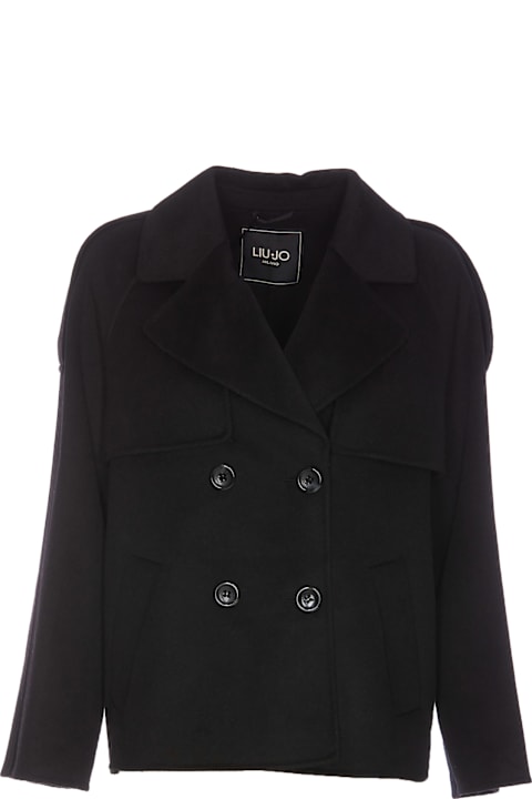 Liu-Jo Coats & Jackets for Women Liu-Jo Wool Mix Caban