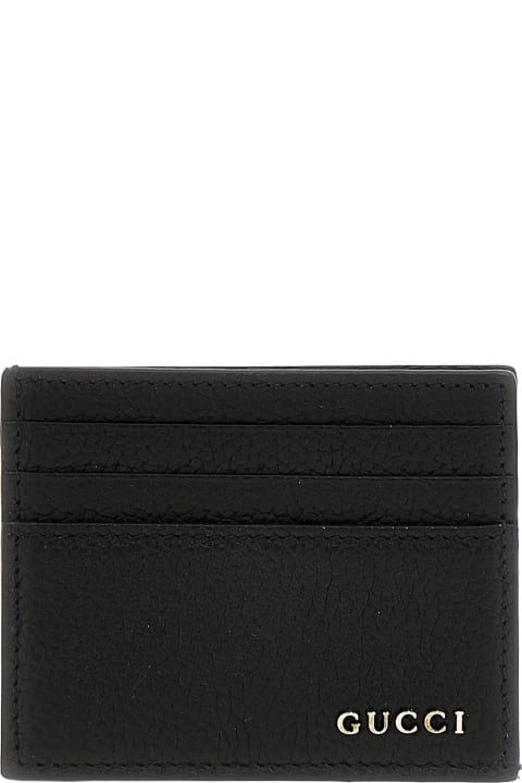 Gucci Accessories for Men Gucci Logo Card Holder