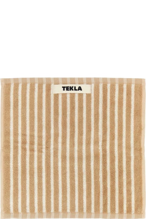 Tekla Textiles & Linens Tekla Embroidered Terry Towel