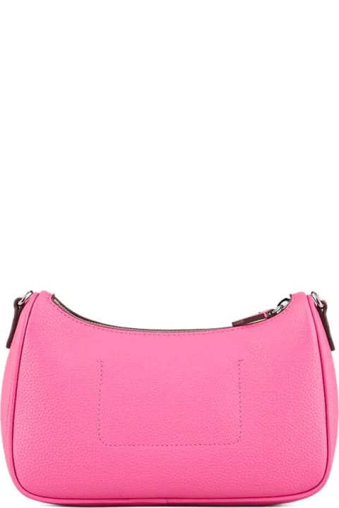 Giorgio Armani Ea Milano Fuchsia Crossbody Bag in Pink