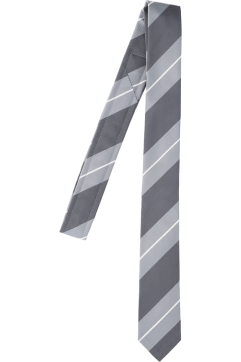 Ties for Men Thom Browne Striped Tie