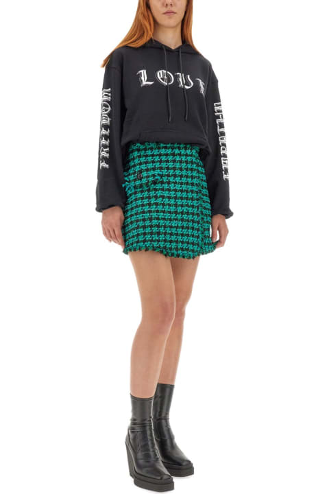 MSGM Pants & Shorts for Women MSGM Short In Tweed