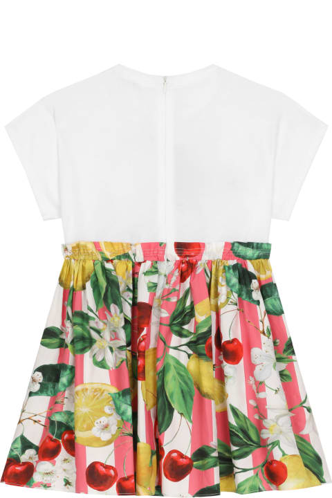 Fashion for Girls Dolce & Gabbana Dress With Lemon And Cherry Print