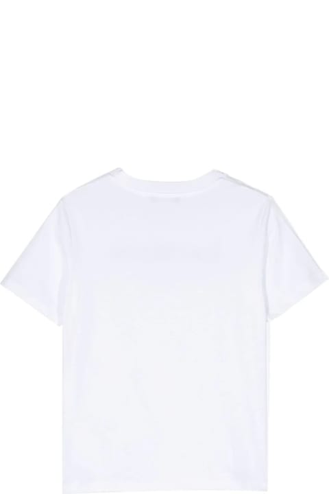 Fashion for Women Balmain White T-shirt With 3d Logo Print