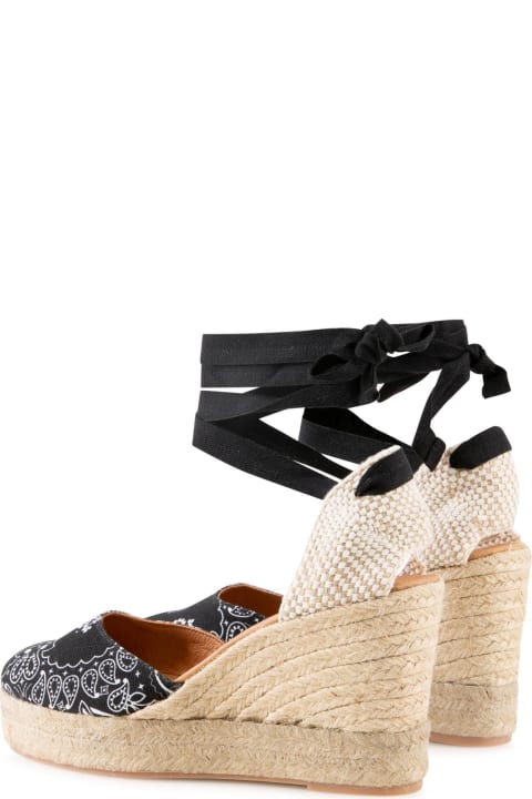 Wedges for Women MC2 Saint Barth Espadrillas With High Wedge And Ankle Lace