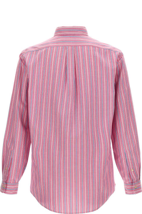 Polo Ralph Lauren Shirts for Men Polo Ralph Lauren Logo Embroidery Striped Shirt
