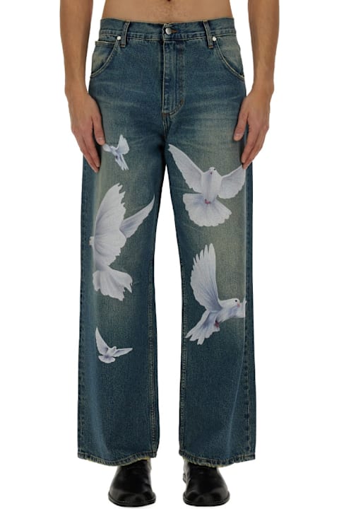メンズ 3.Paradisのウェア 3.Paradis "freedom" Jeans