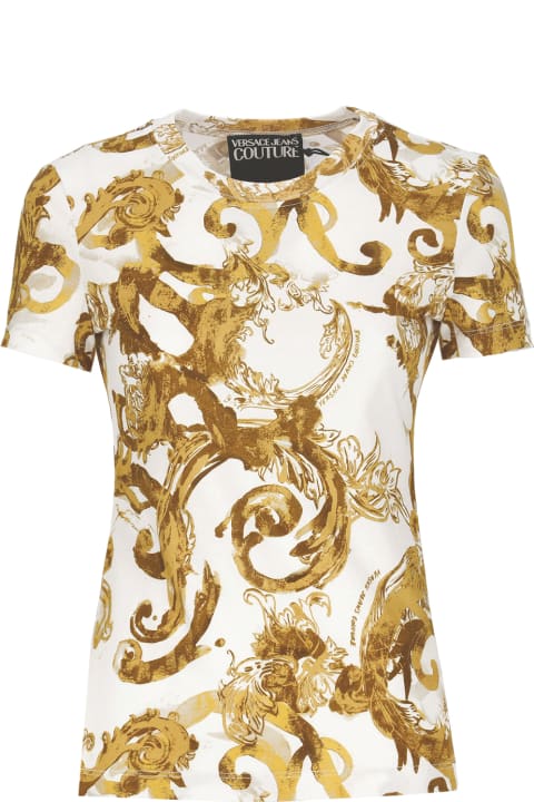 Versace Jeans Couture for Women Versace Jeans Couture Watercolour Couture T-shirt