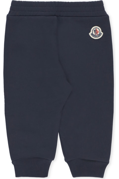 Moncler Bottoms for Baby Boys Moncler Sweatpants With Logo