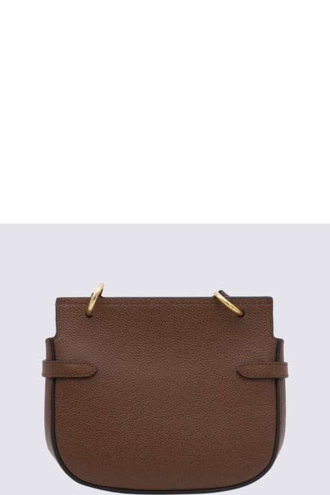 ウィメンズ新着アイテム Mulberry Brown Leather Ambereley Crossbody Bag