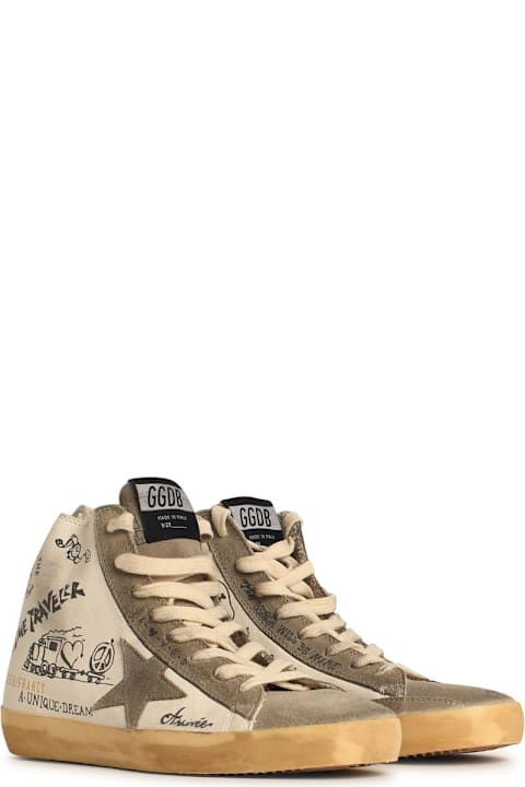 Homeware Golden Goose 
francy
 White Leather Sneakers