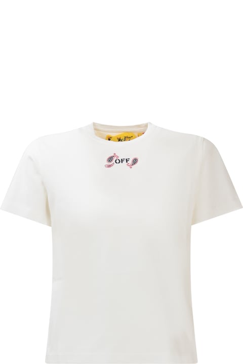 Topwear for Girls Off-White Bandana T-shirt