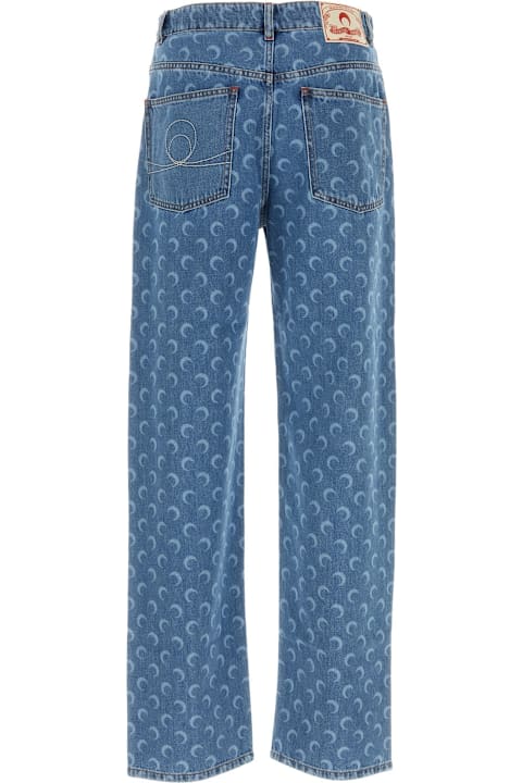 Homeware Marine Serre Printed Denim Jeans