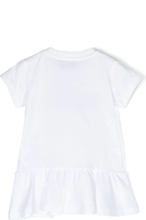 Dresses for Baby Girls Moschino Moschino Kids Dresses White