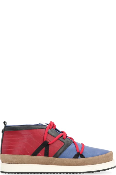 Homeware Volta Leather Mid-top Sneakers