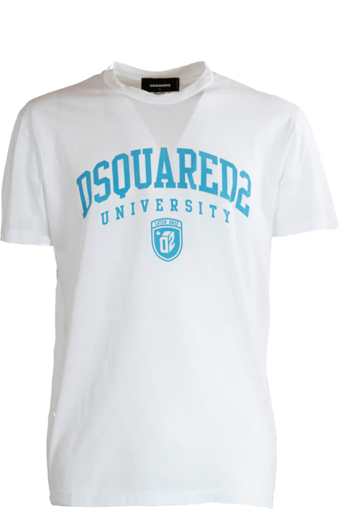 Dsquared2 Topwear for Men Dsquared2 Dsquared2 T-shirts And Polos White