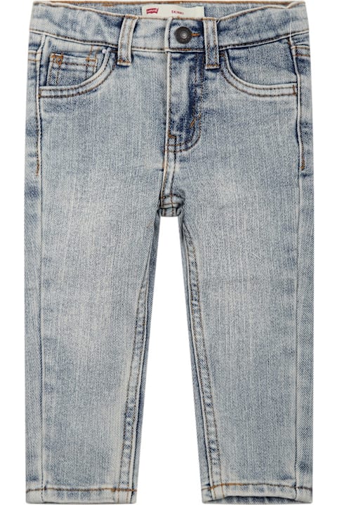 Levi's لـ Kids Levi's Gray Jeans For Baby Girl With Patch Logo