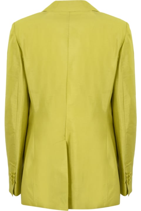 Max Mara Studio Coats & Jackets for Women Max Mara Studio 'veranda' Blazer In Silk Shantung
