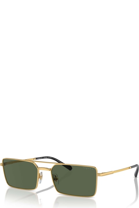 メンズ Vogue Eyewearのアイウェア Vogue Eyewear Vo4309s Gold Sunglasses