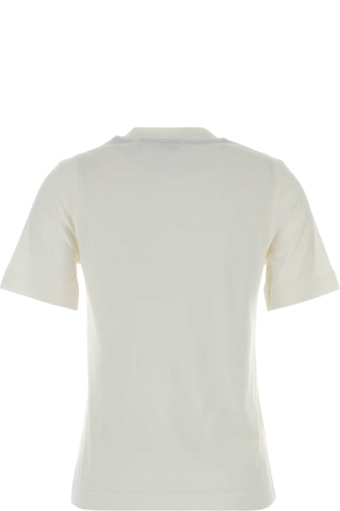 Burberry White Cotton T-shirt