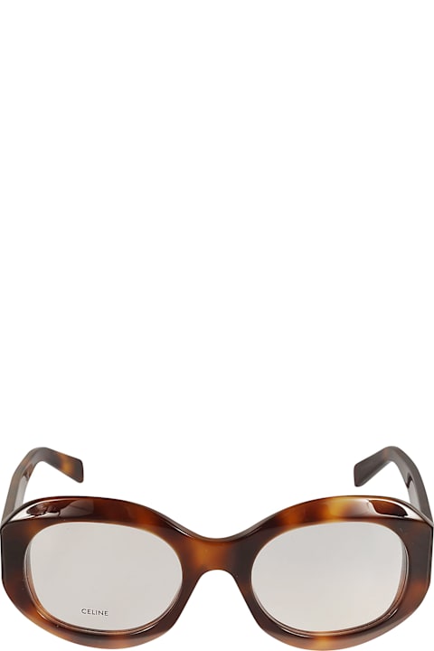【送料&関税込】Celine Logo Lens Curved Square Frame Celine Logo Lens Curved Square Frame | italist