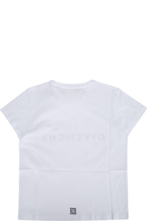 Givenchy لـ بنات Givenchy Logo-printed Crewneck T-shirt