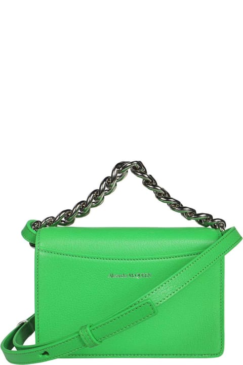 Bags Sale for Women Alexander McQueen The Four Ring Mini Leather Mini-bag