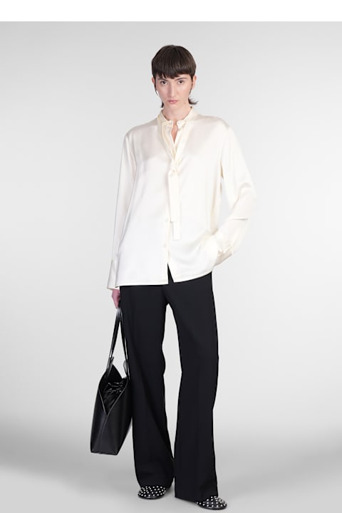 Jil Sander for Women Jil Sander Shirt 97 Shirt In Beige Viscose