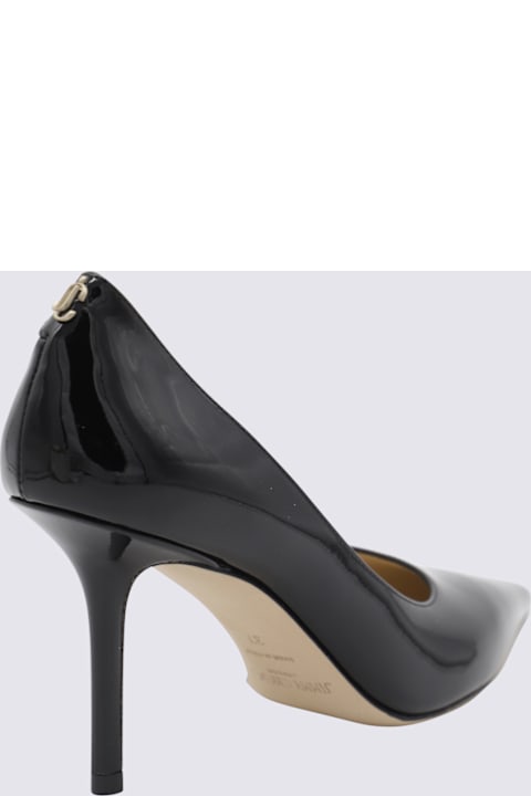 Jimmy Choo Black Leather Pumps